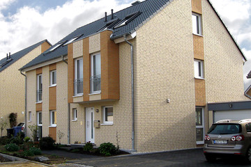 Obytné domy z cihly Sorrento pískovobílé